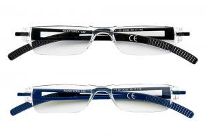 U22 Black/Blue Reading Glasses
