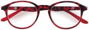 U49 Red Reading Glasses